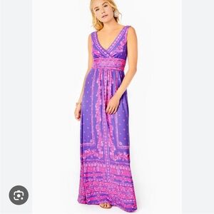 Like new Lilly Pulitzer Margarita maxi dress